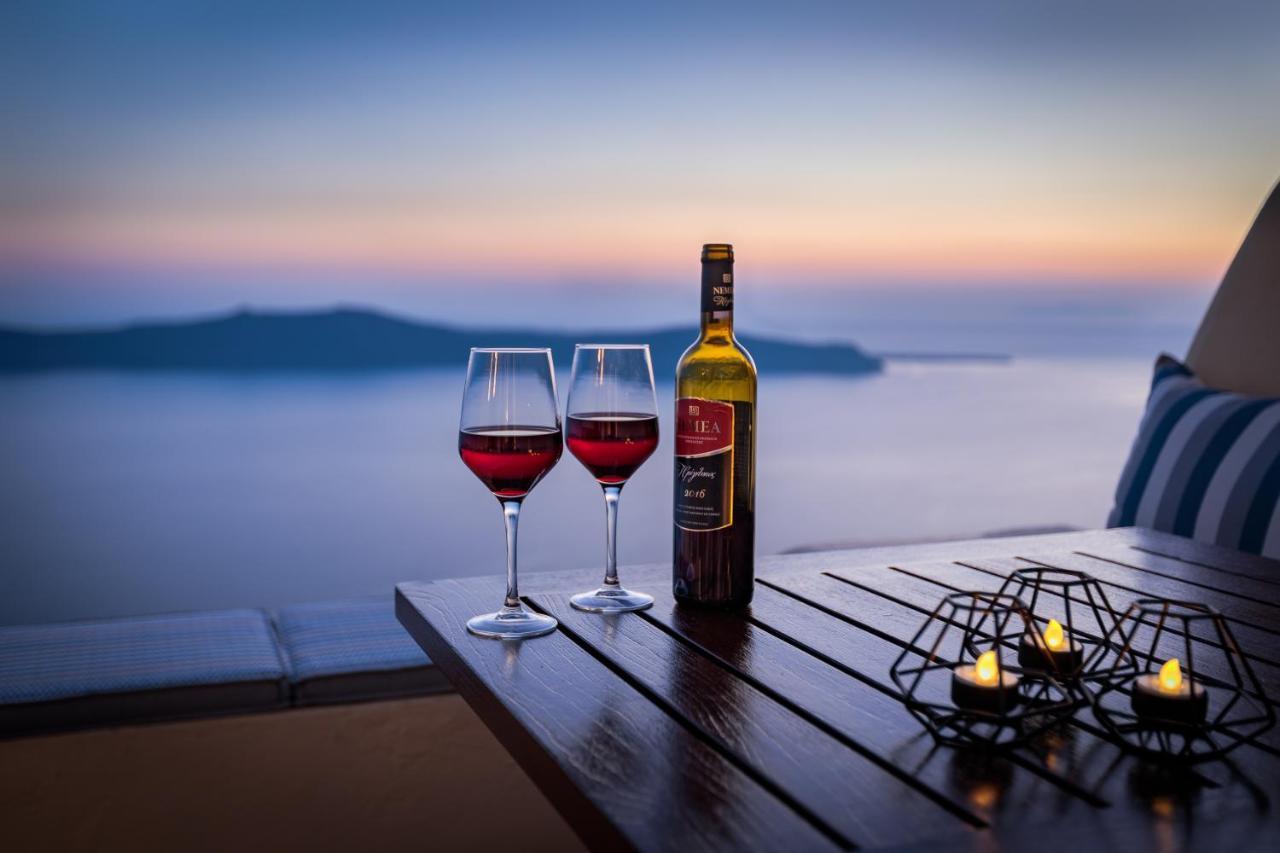 Azure Villa Santorini Imerovigli  Luaran gambar